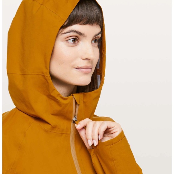 Lululemon The Rain Is Calling Jacket II Fools Gold - Picture 8 of 10